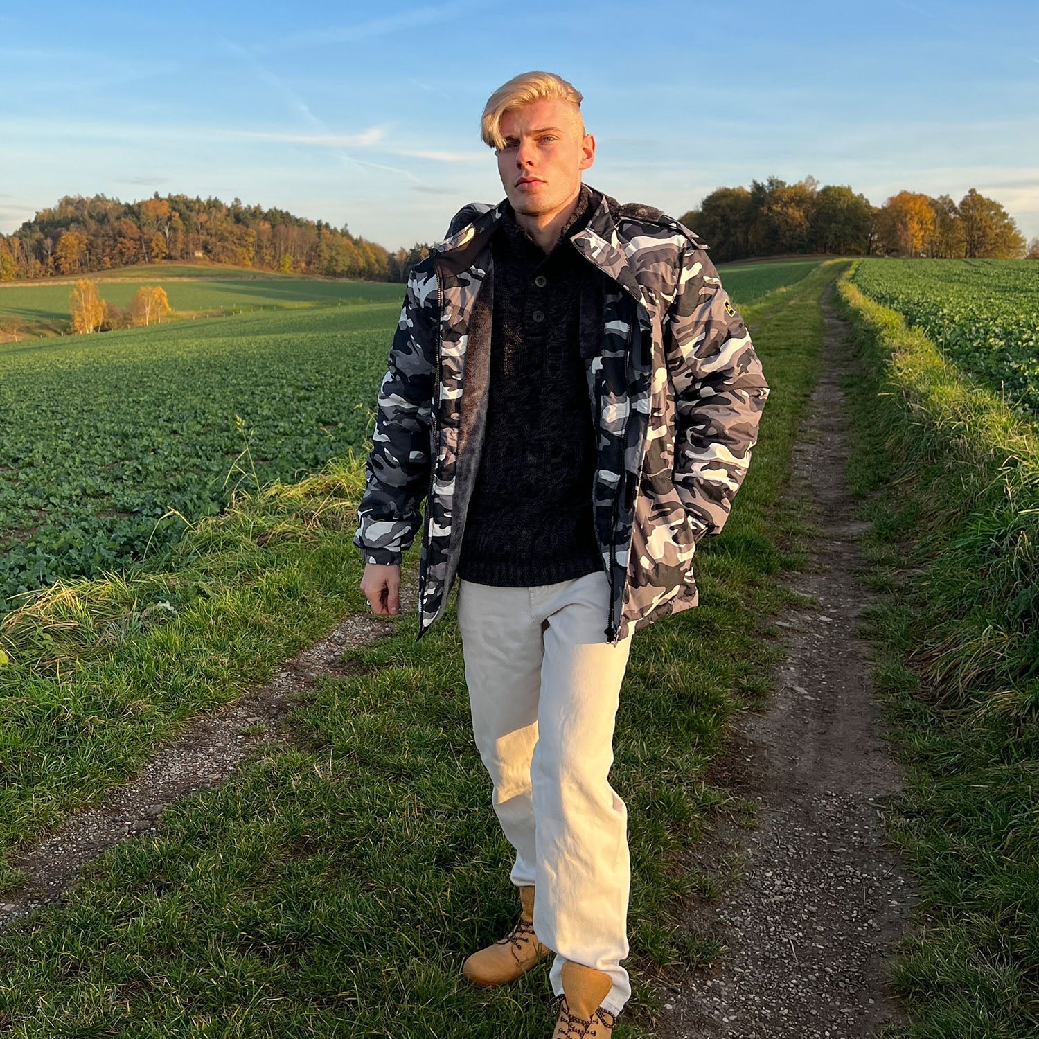 Water-Repellent Winter Jacket