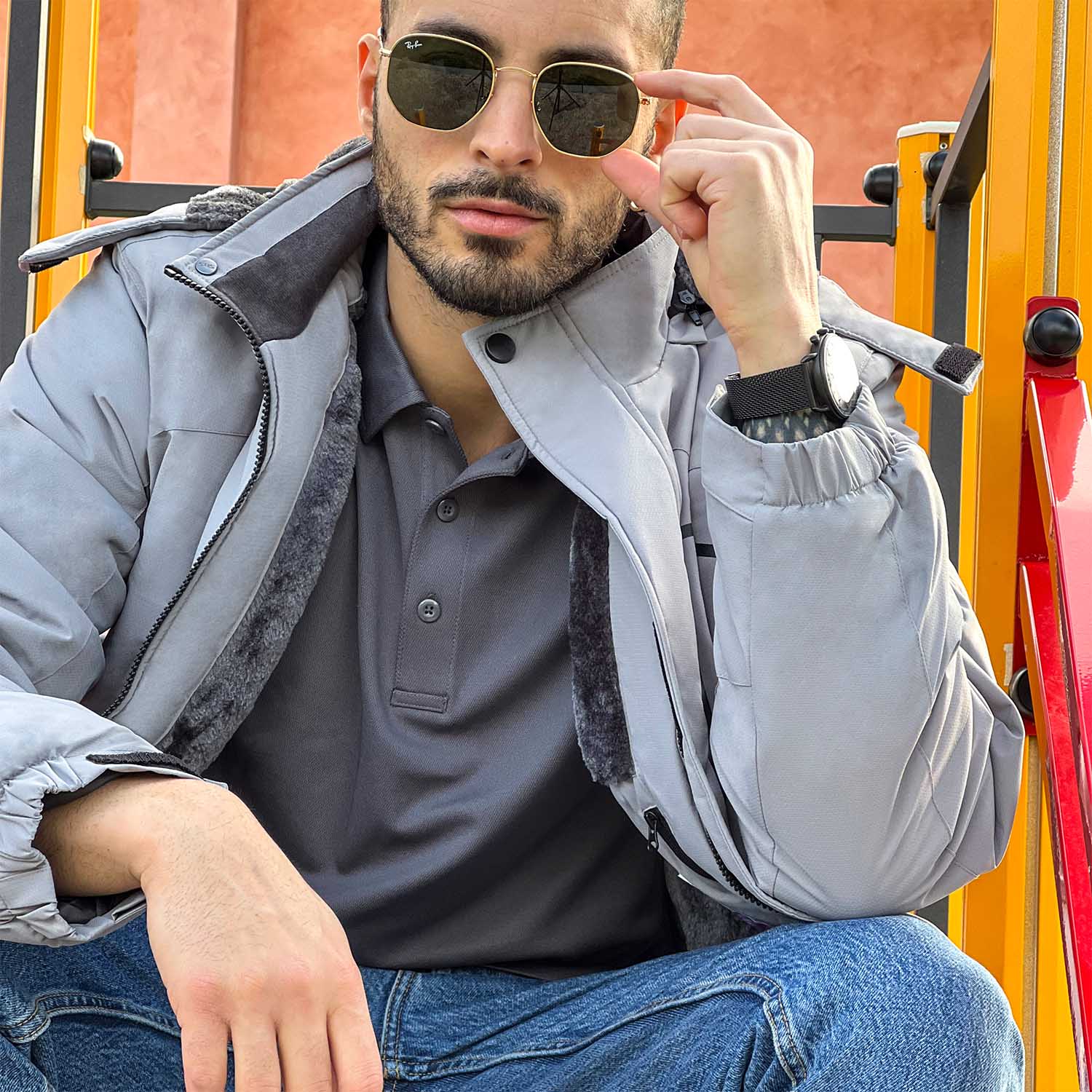 Water-Repellent Winter Jacket