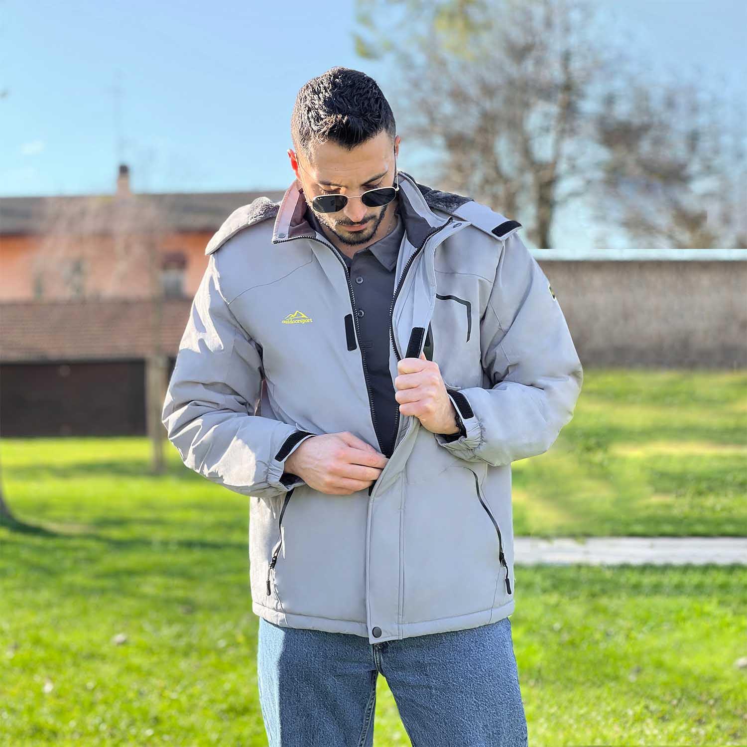 Water-Repellent Winter Jacket