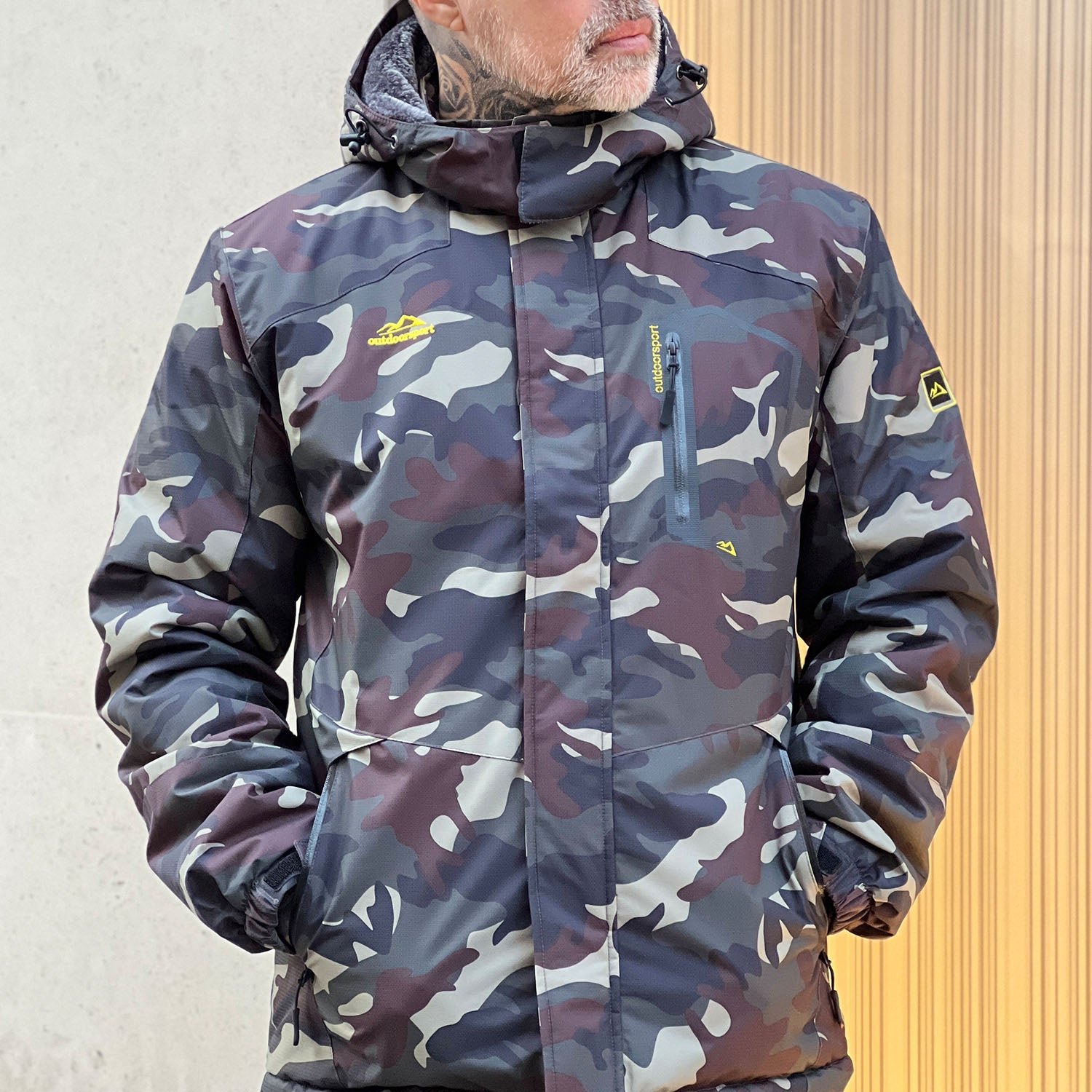 Water-Repellent Winter Jacket