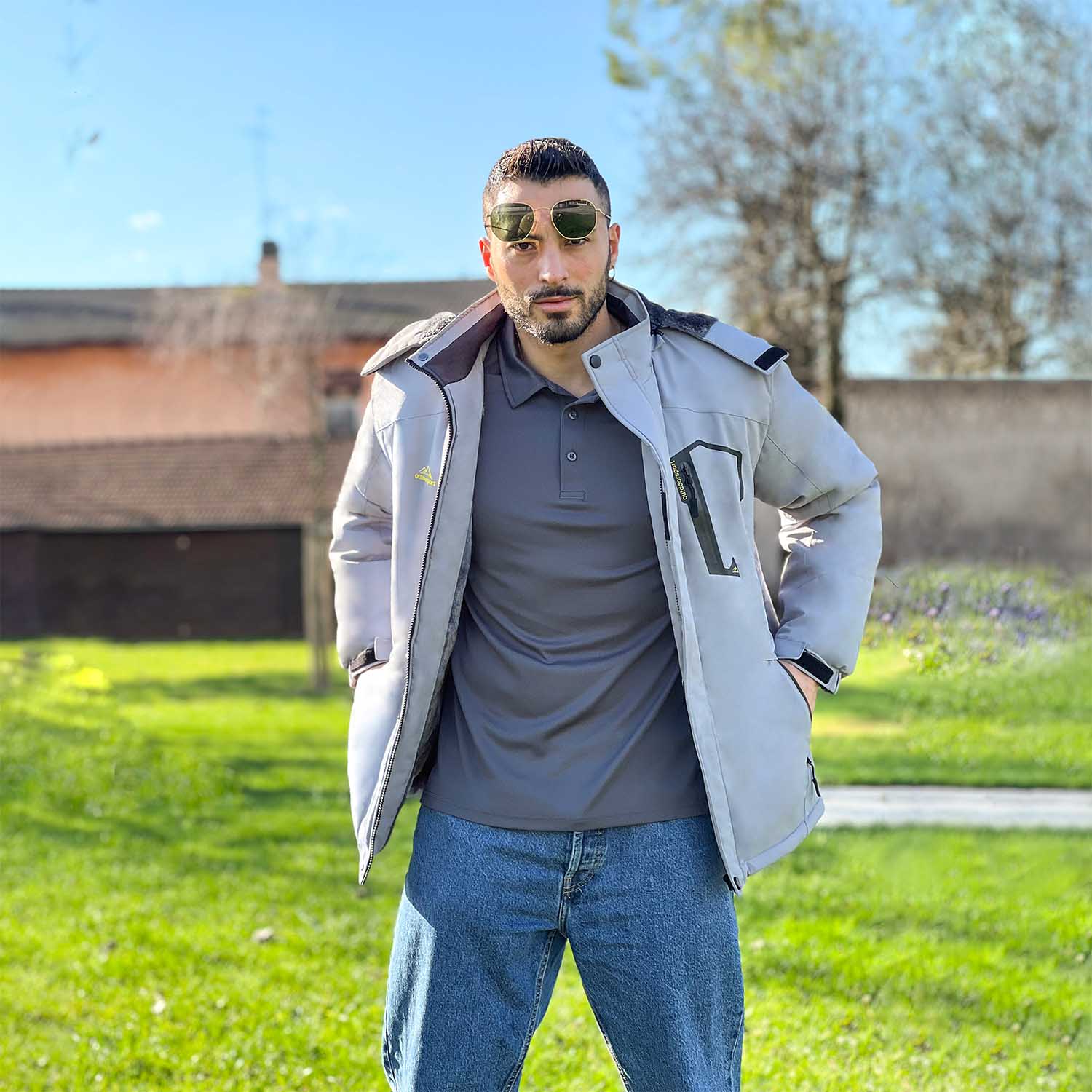 Water-Repellent Winter Jacket