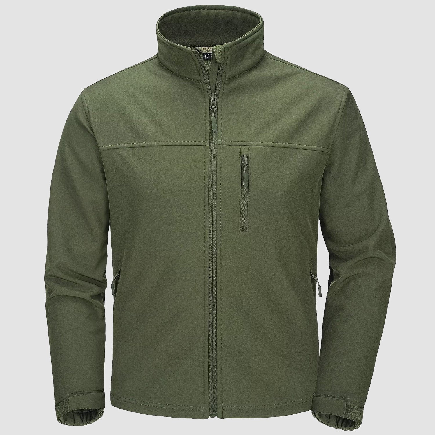 Men's Fleece Lined Jacket Lightweight Waterproof Jacket