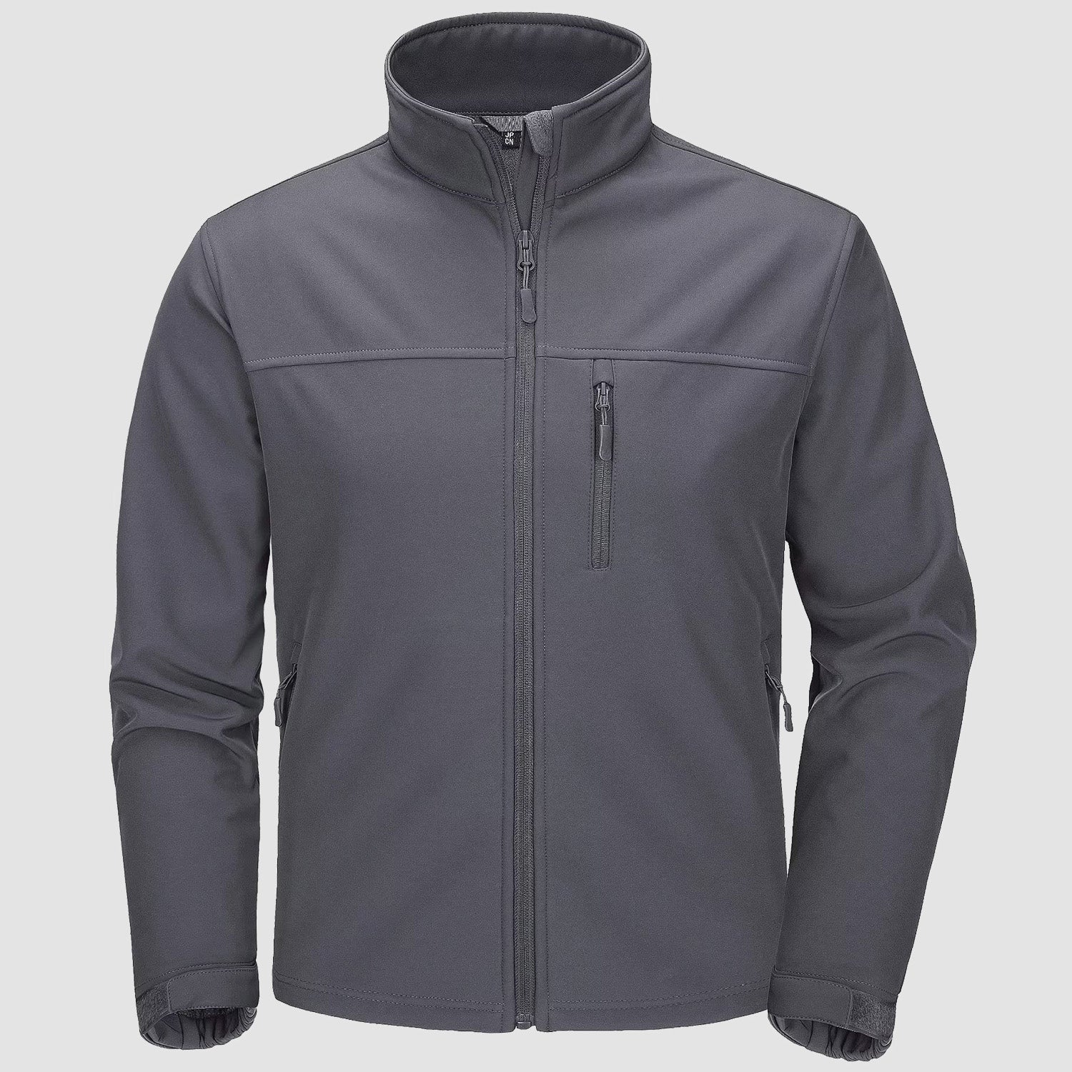Men's Fleece Lined Jacket Lightweight Waterproof Jacket