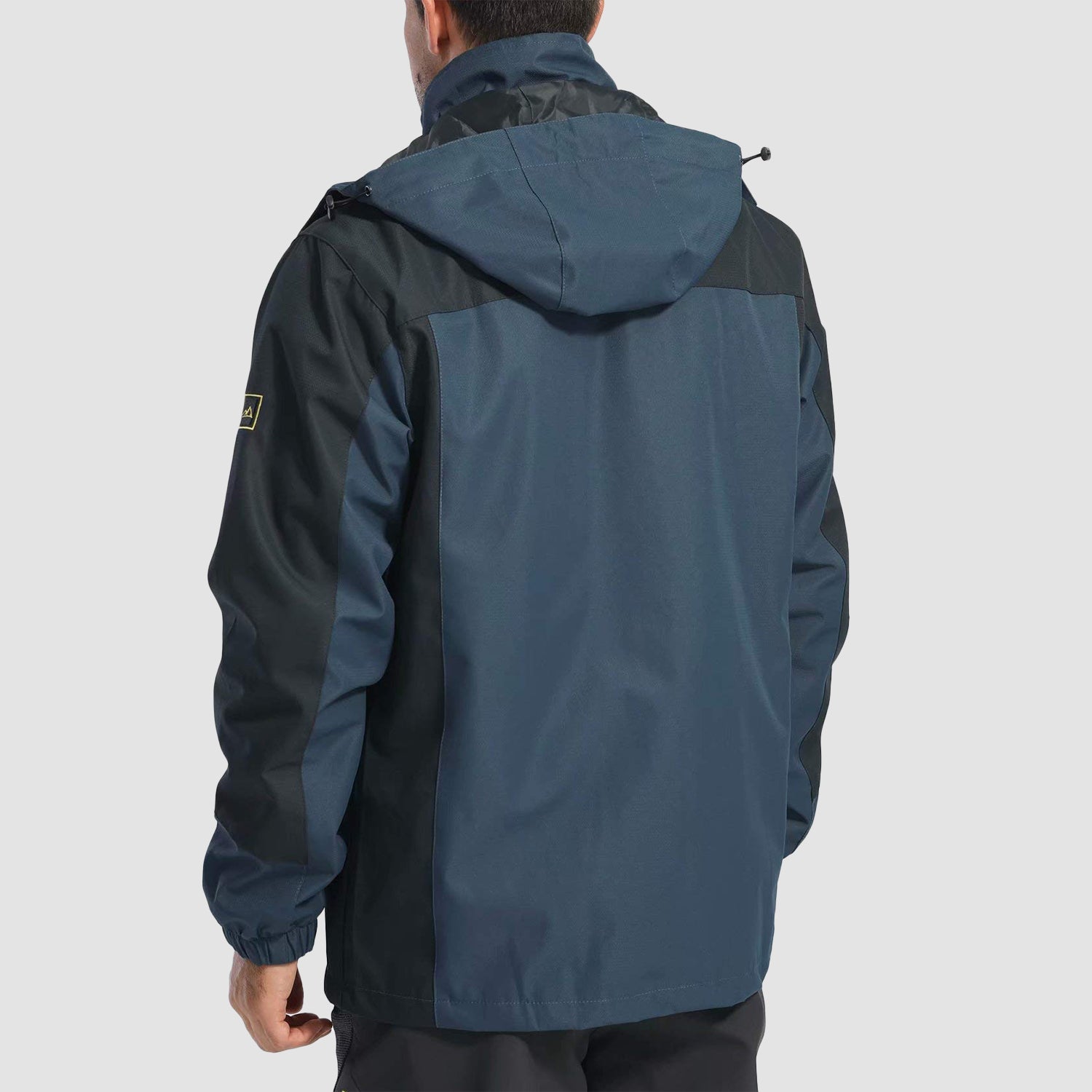 Men's Windproof Water Resistant Jacket - 5 Pockets for Hiking
