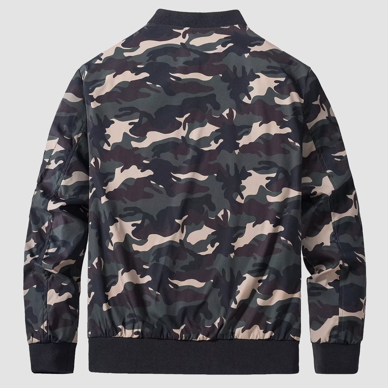 Men's Bomber Jacket Lightweight Windproof Casual Jacket