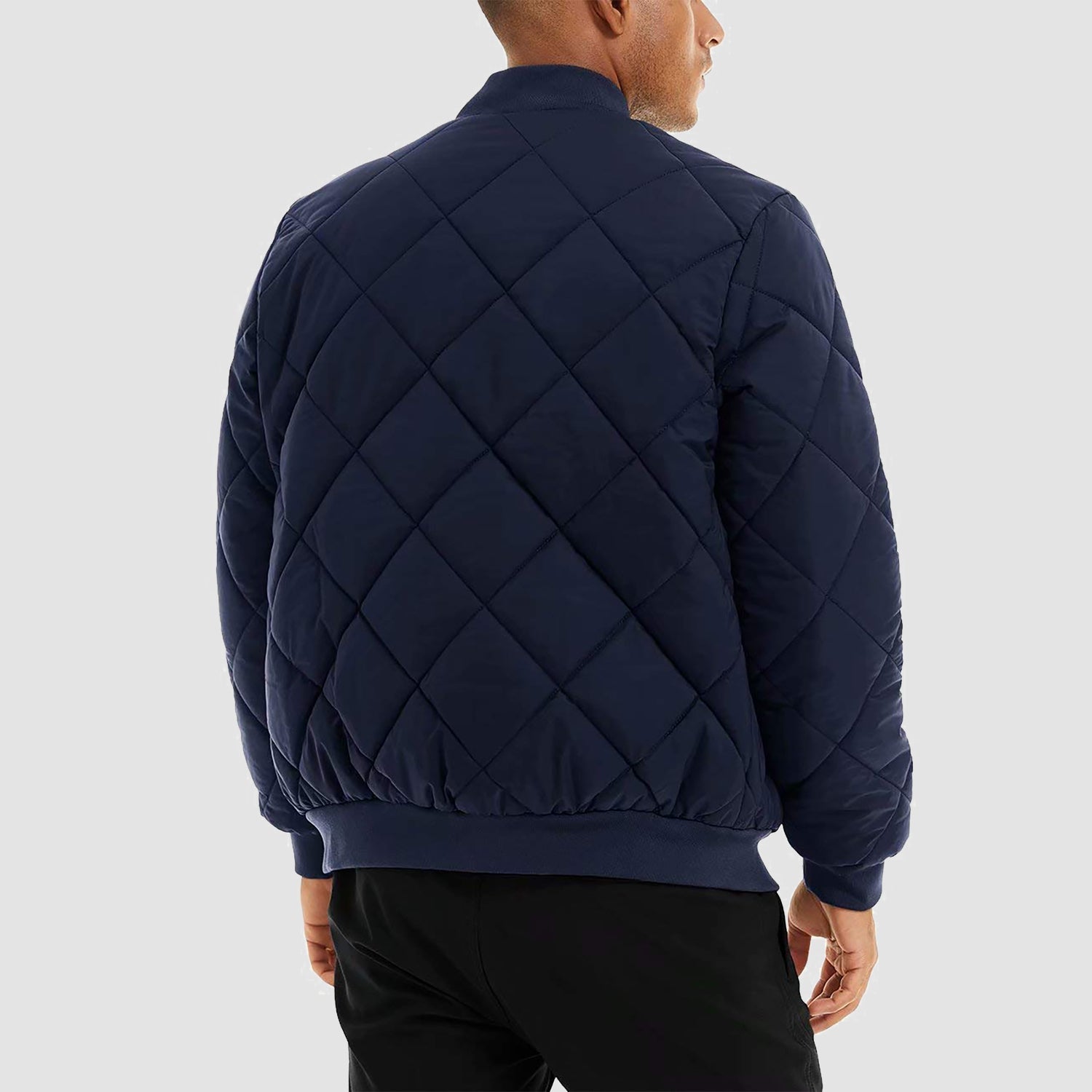 Men's Winter Bomber Jacket - Thickened Windbreaker Coat