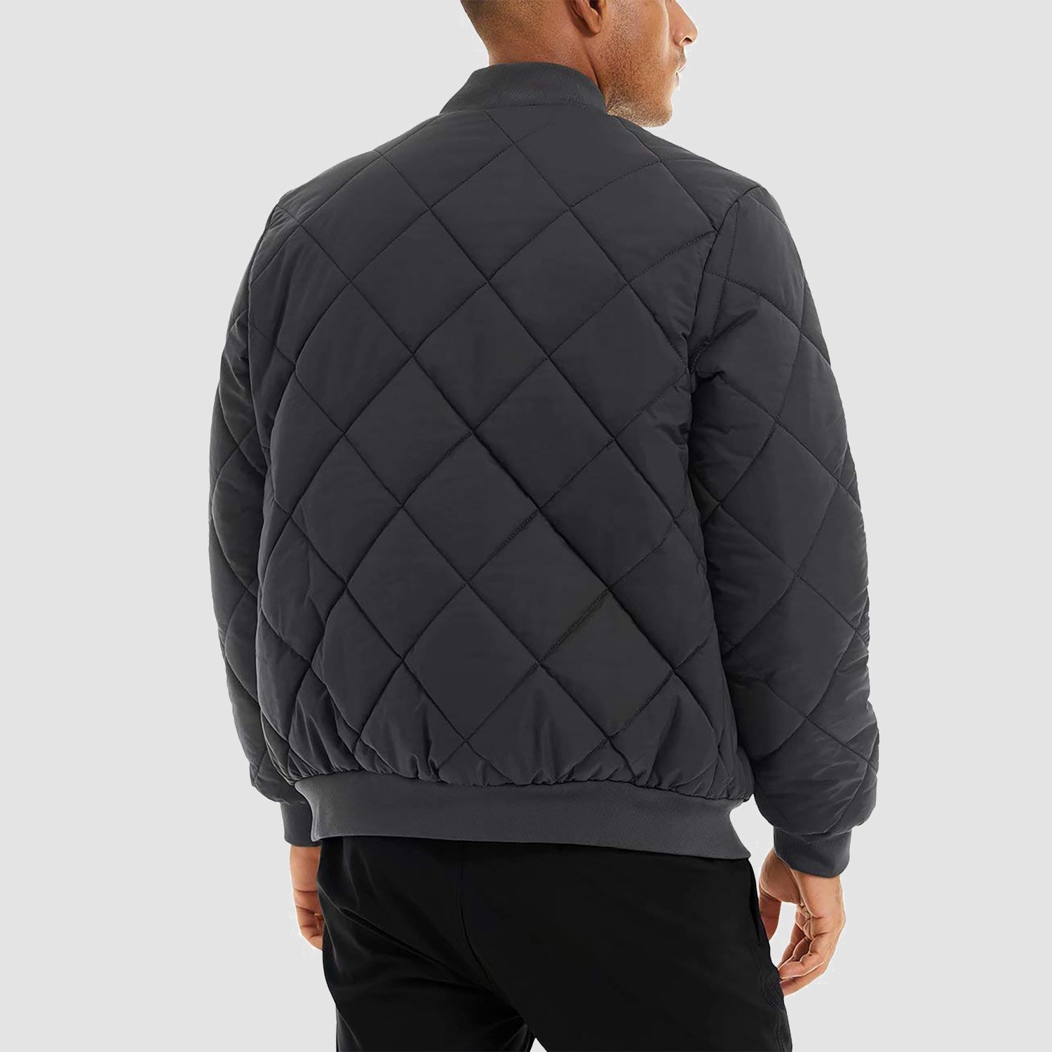 Men's Winter Bomber Jacket - Thickened Windbreaker Coat
