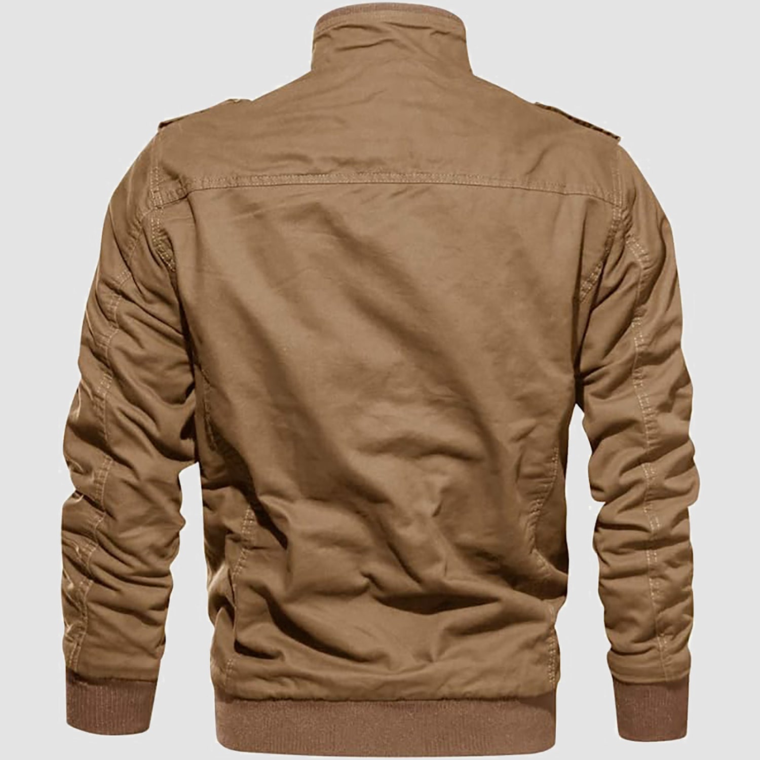 Men's Winter Military Cargo Jacket - Fleece Tactical Coat