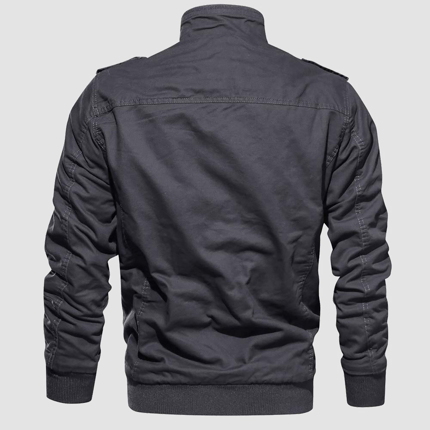 Men's Winter Military Cargo Jacket - Fleece Tactical Coat