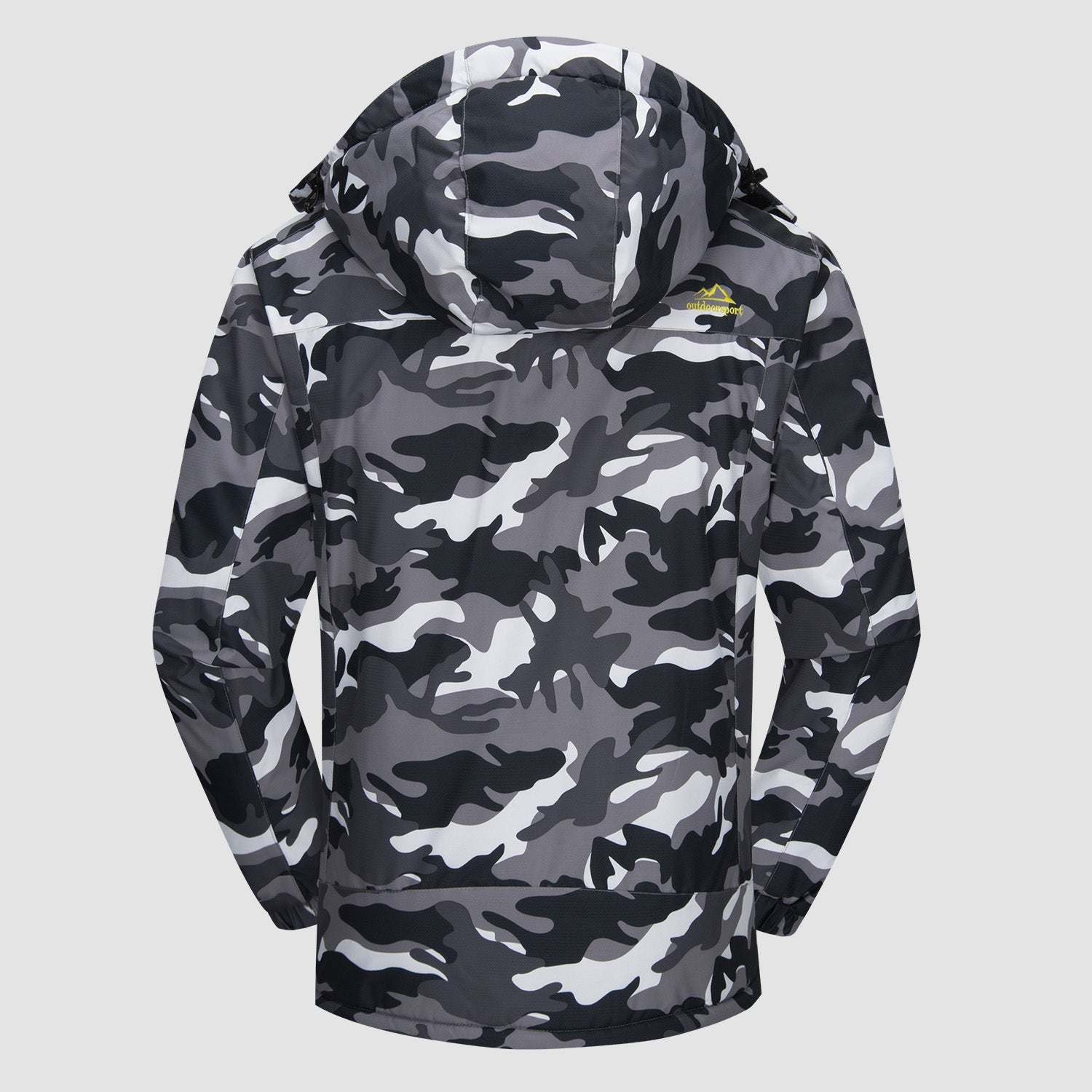 Men's Water Resistant Ski Jacket - Fleece Lined Parka