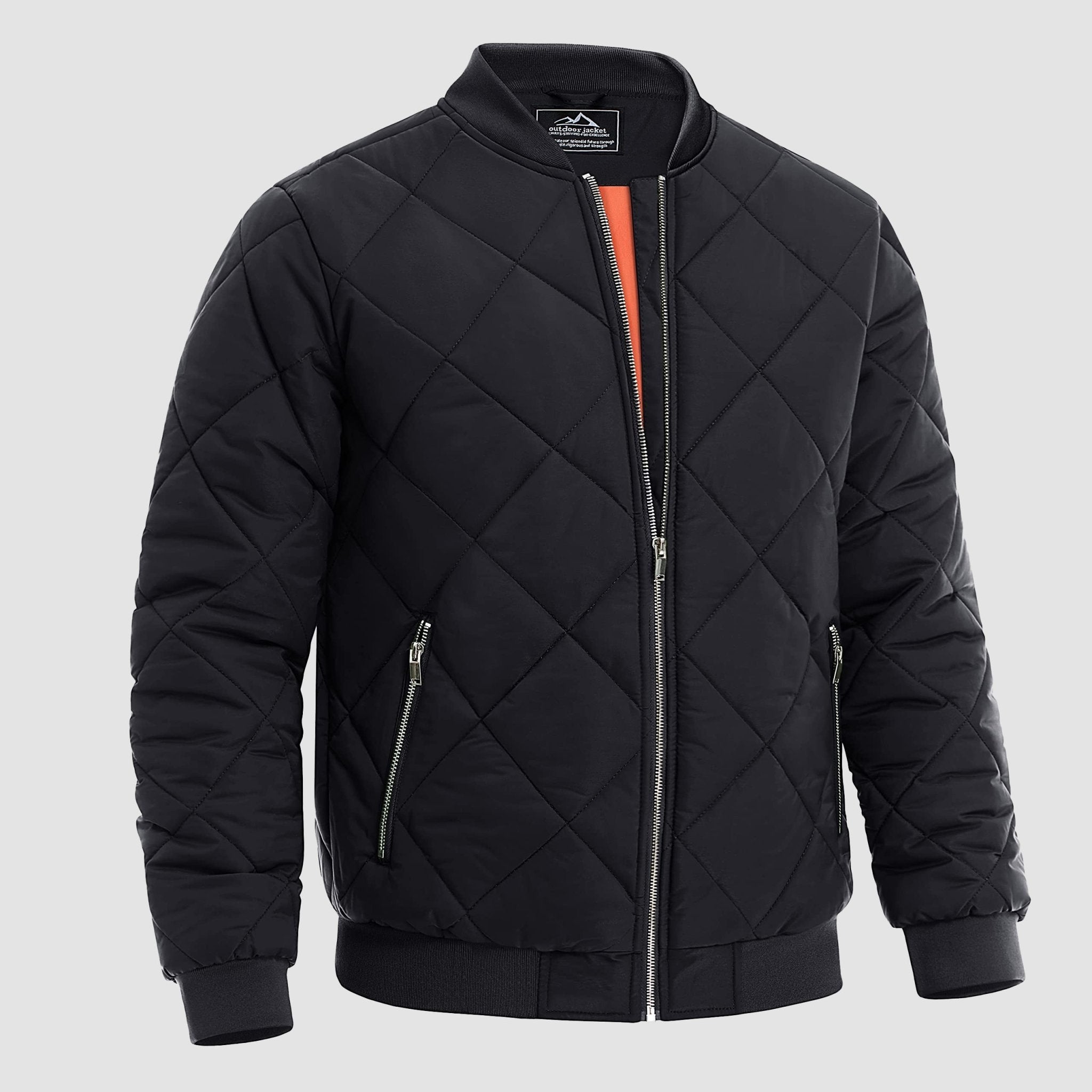 Men's Winter Bomber Jacket - Thickened Windbreaker Coat