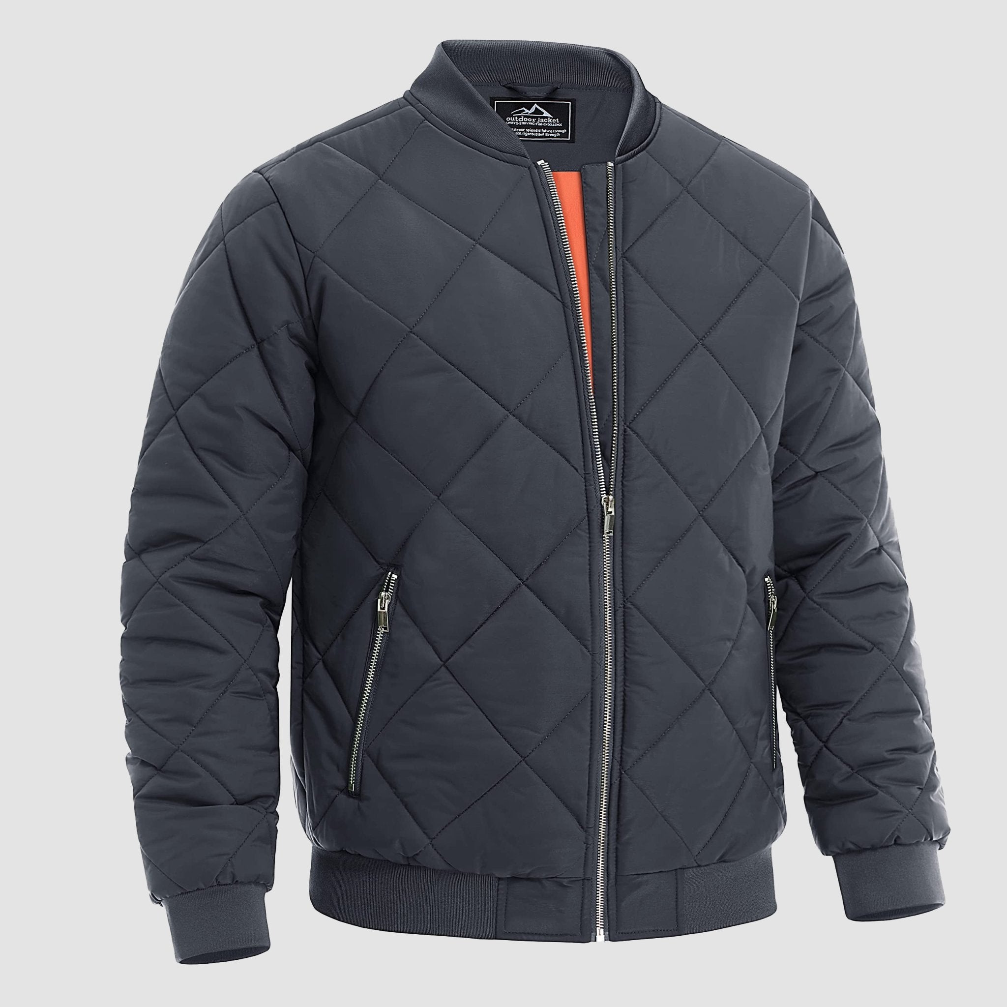 Men's Winter Bomber Jacket - Thickened Windbreaker Coat