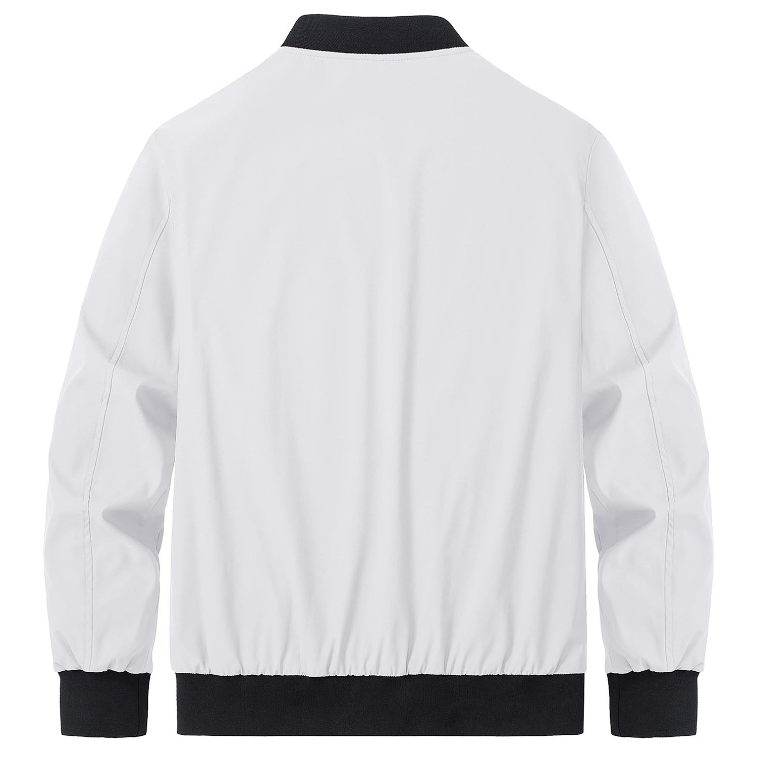 Men's Bomber Jacket Lightweight Windbreaker with Pockets