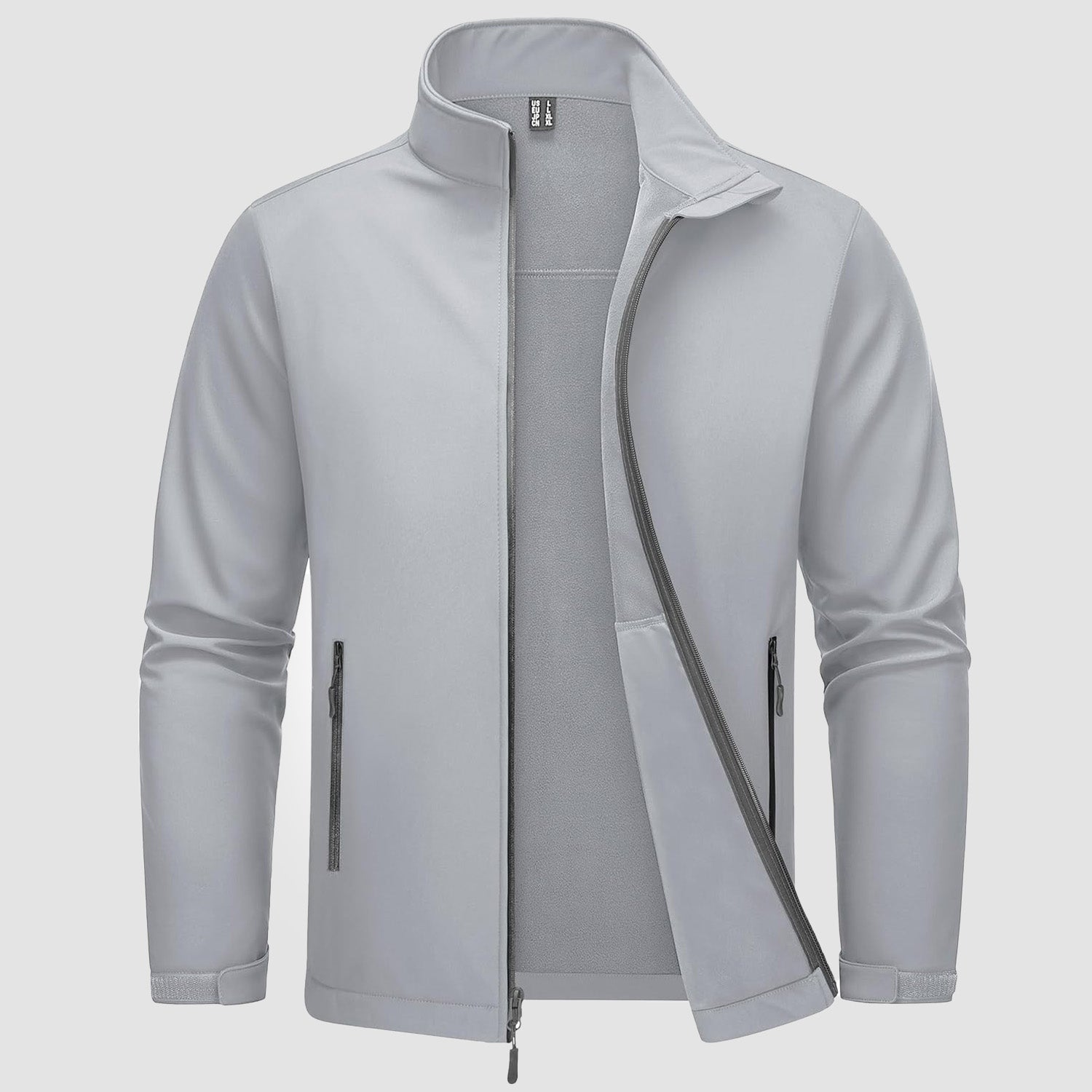 Men's Fleece-Lined Softshell Waterproof & Windproof Jacket