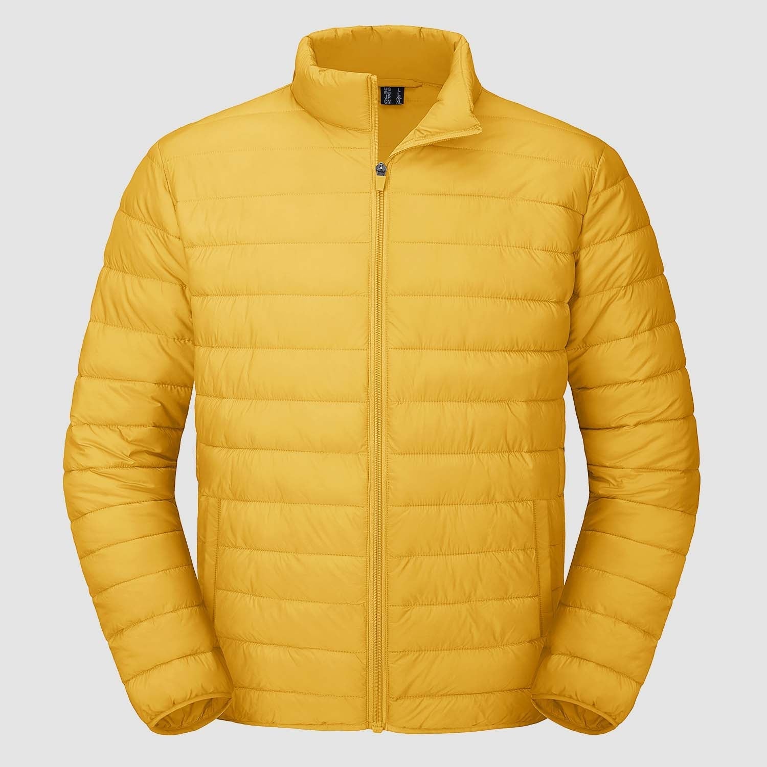 Men's Lightweight Puffer Jacket – Water-Repellent Winter Coat