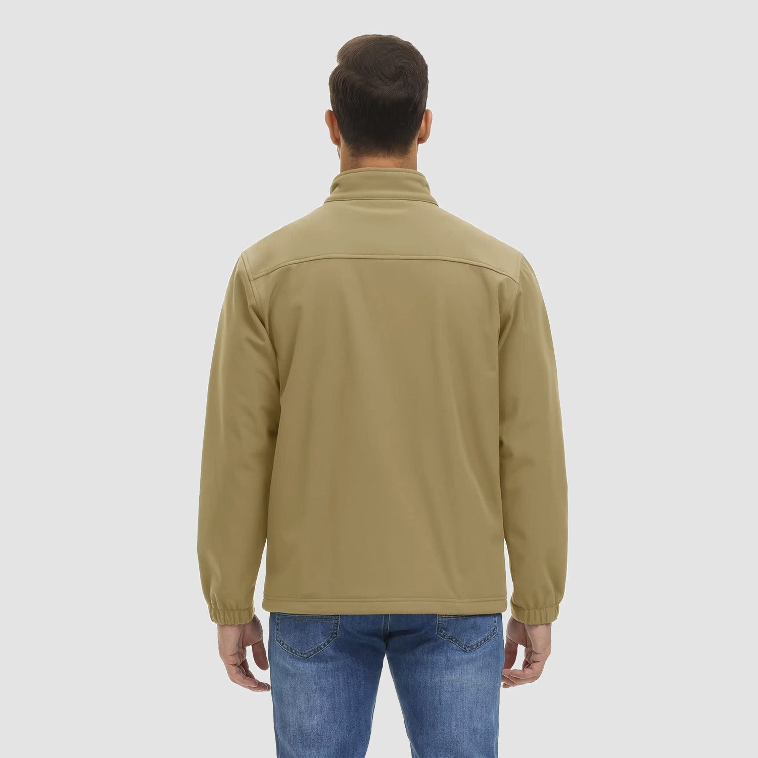 Men's Tactical Fleece-Lined Soft Shell Winter Jacket