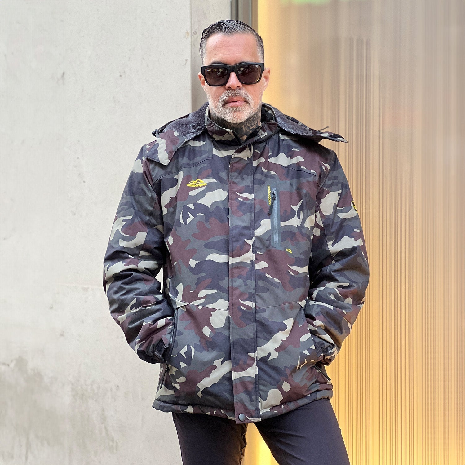 Water-Repellent Winter Jacket