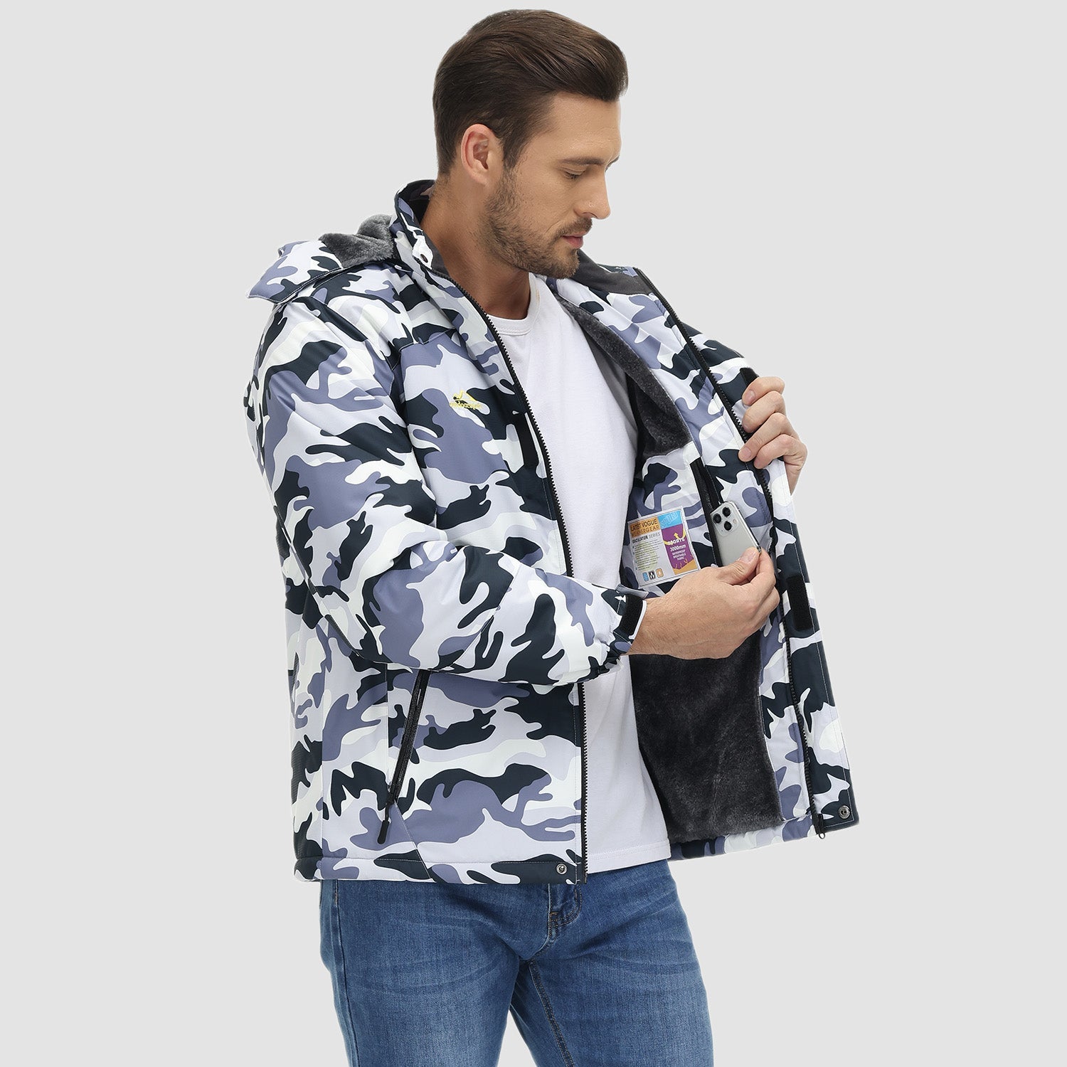 Water-Repellent Winter Jacket