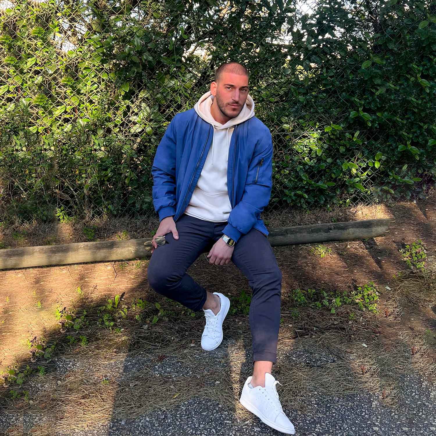 Men's Bomber Jacket – Casual Zip-Up Windbreaker