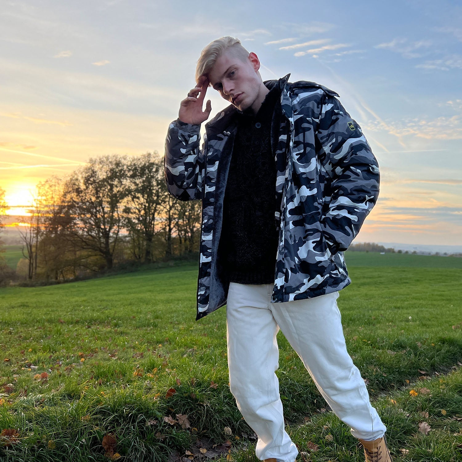 Water-Repellent Winter Jacket