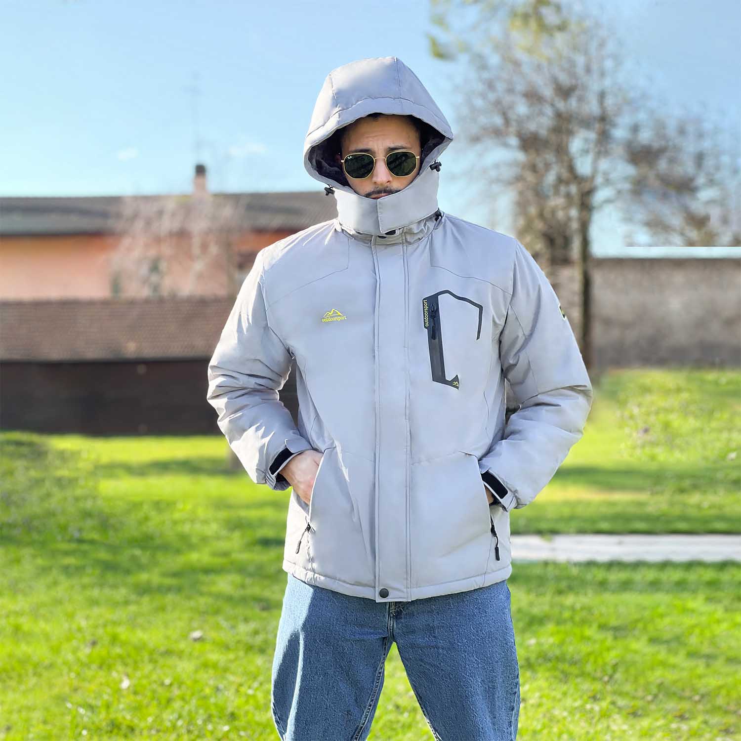 Water-Repellent Winter Jacket