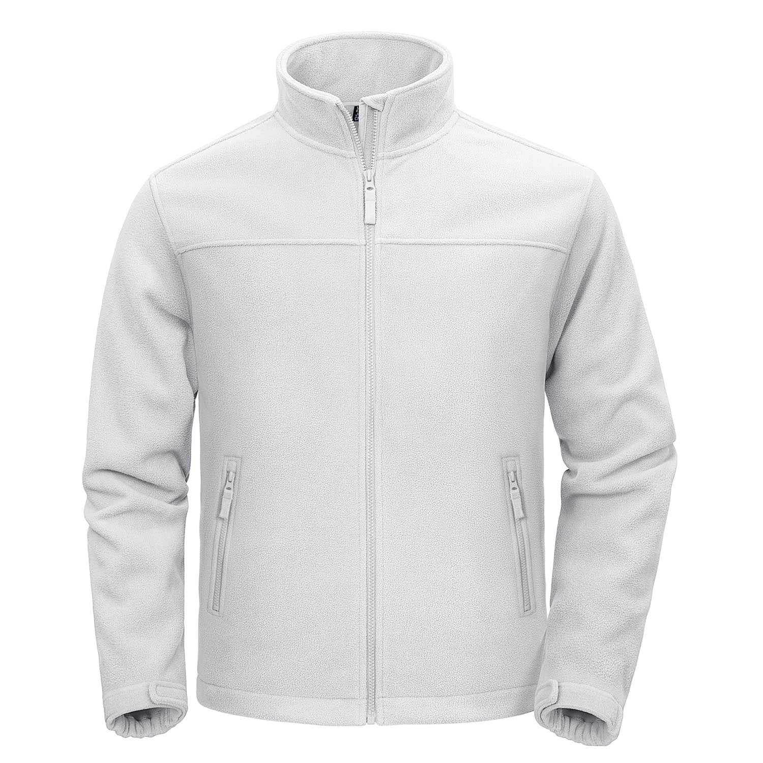 Men's Fleece Jacket Full Zip Lightweight Casual Jacket