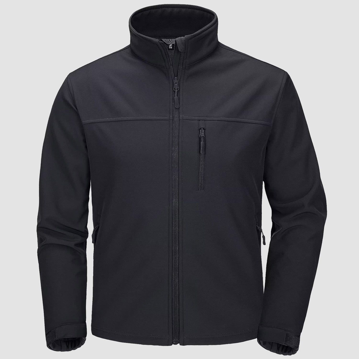 Men's Fleece Lined Jacket Lightweight Waterproof Jacket