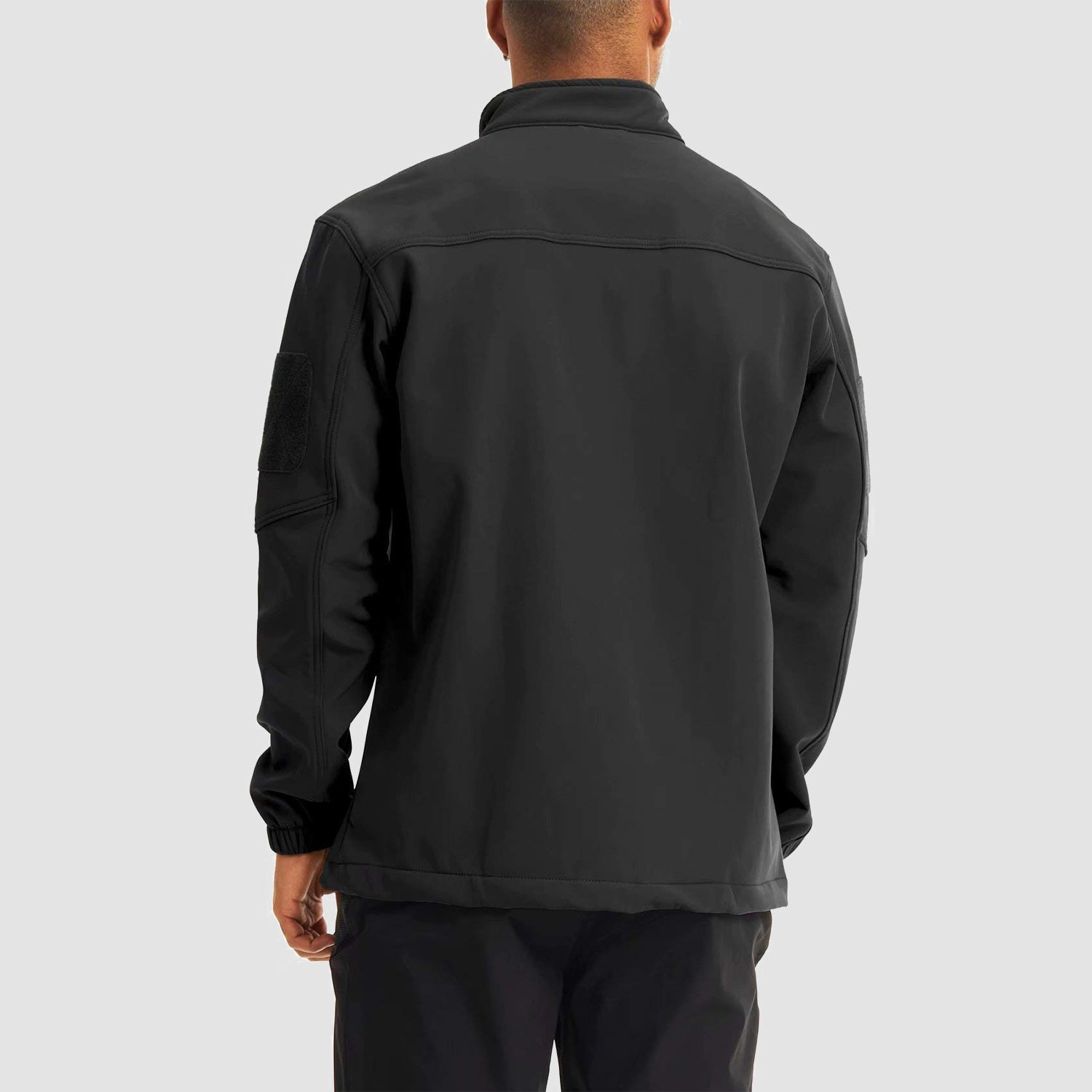 Men's Softshell Tactical Jacket with Fleece Lining