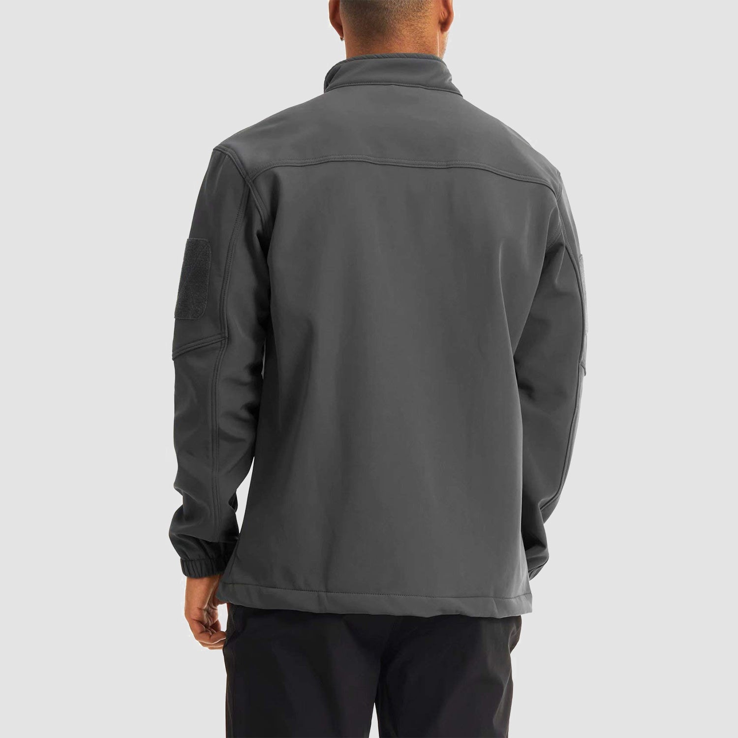 Men's Softshell Tactical Jacket with Fleece Lining
