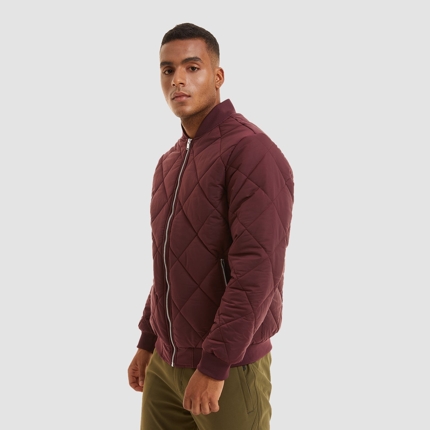 Men's Winter Bomber Jacket - Thickened Windbreaker Coat