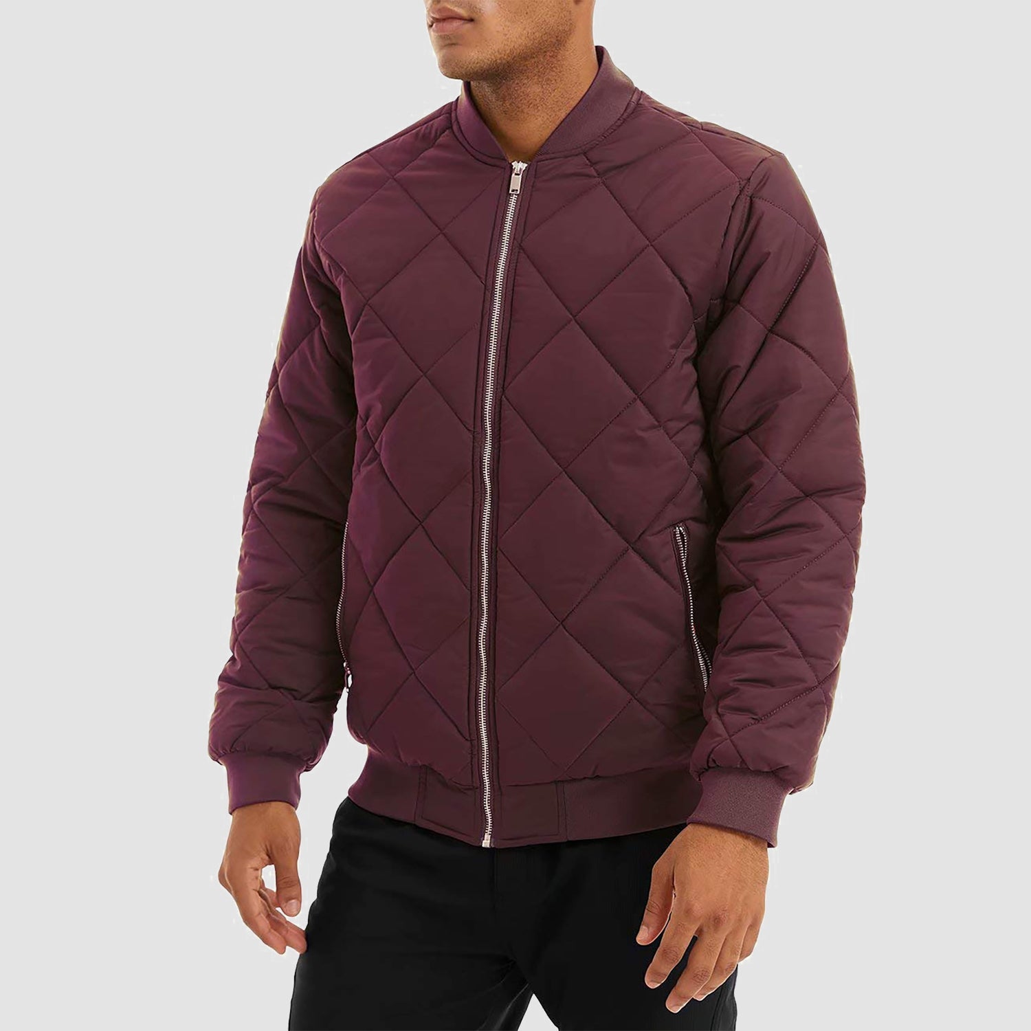 Men's Winter Bomber Jacket - Thickened Windbreaker Coat
