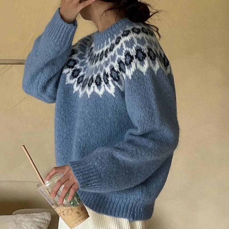 Braila | Stylish Jacquard Sweater