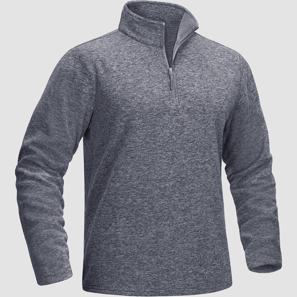 Men's 1/4 Zip Pullover Shirt Long Sleeve Sweatshirts