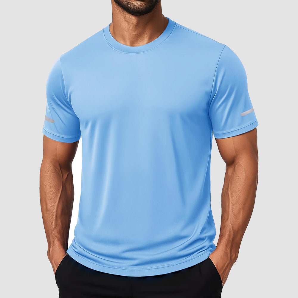 Men's Dry Fit Sun Protection Stretch Training & Sports T-Shirts