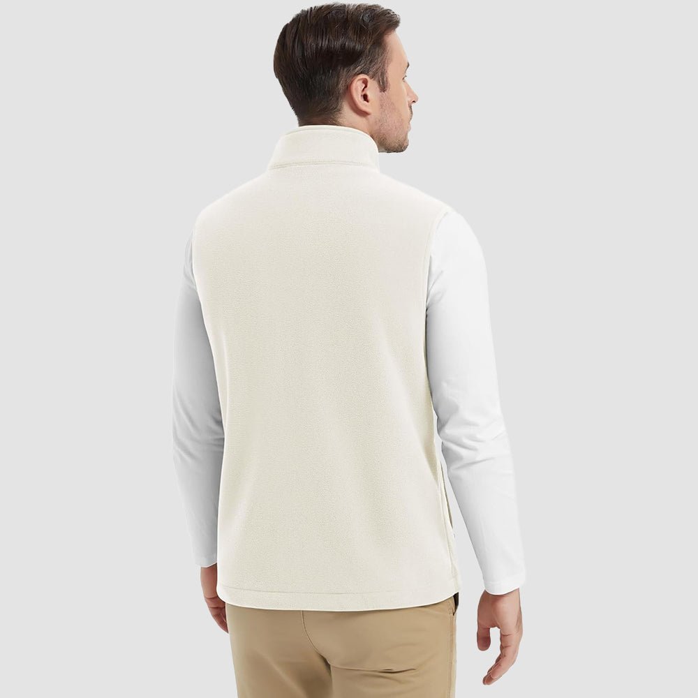 Men's Fleece Vest Lightweight Warm Winter Outerwear