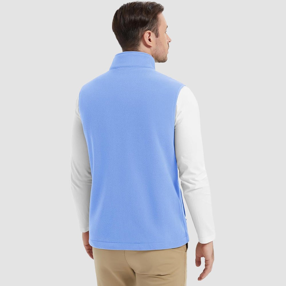 Men's Fleece Vest Lightweight Warm Winter Outerwear