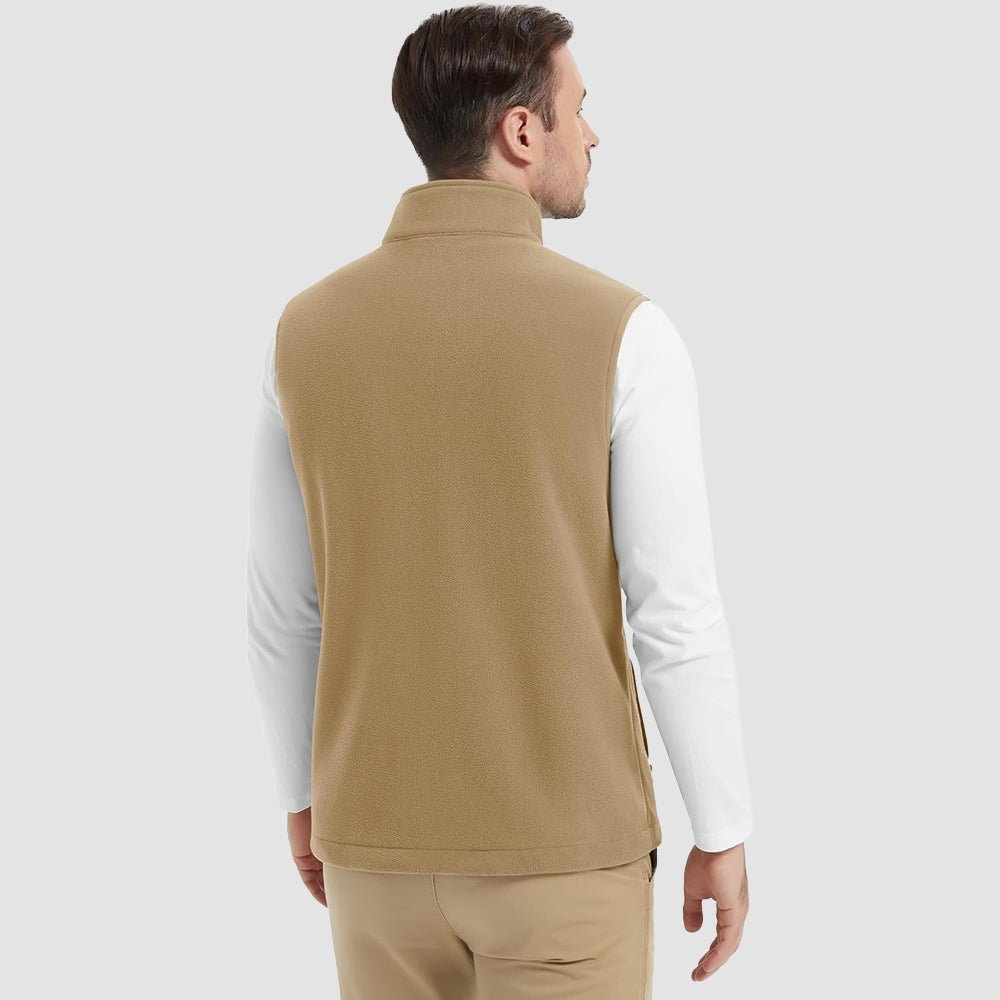 Men's Fleece Vest Lightweight Warm Winter Outerwear