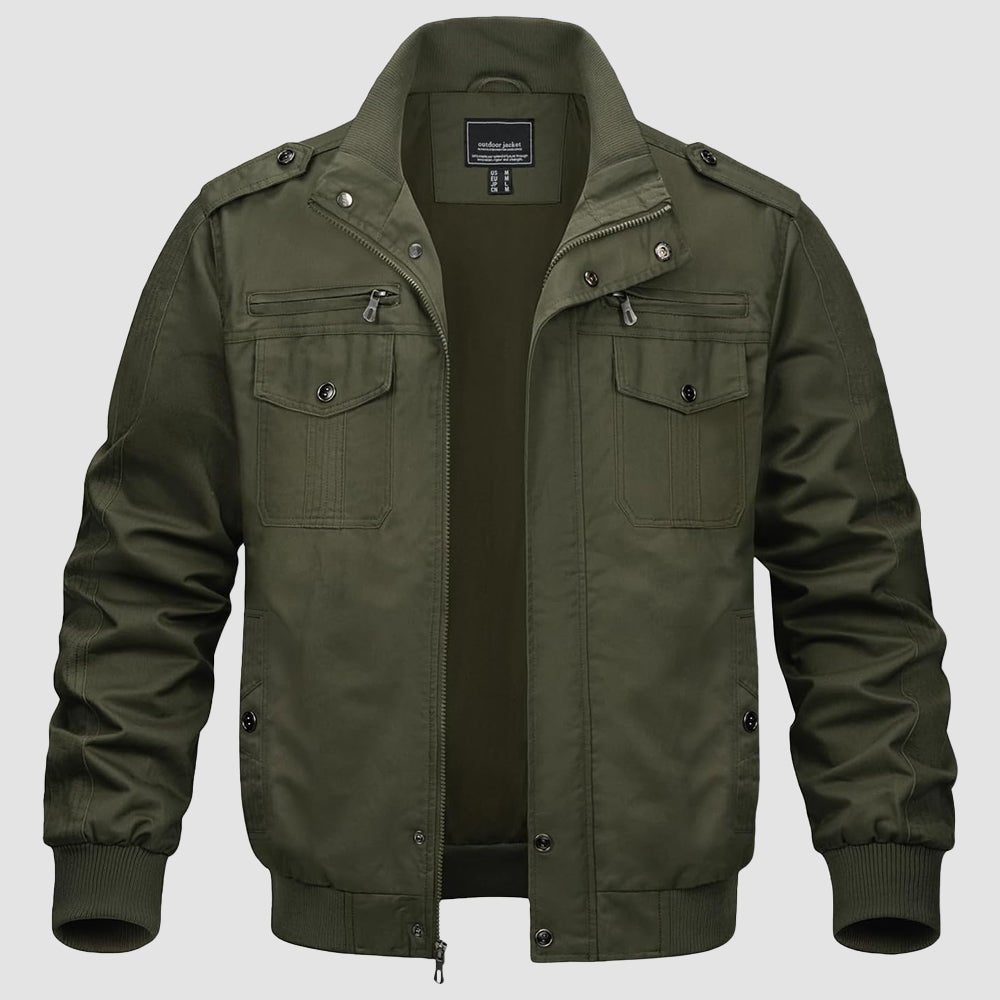 Men's Lightweight Tactical Cargo Jackets Combat Jacket
