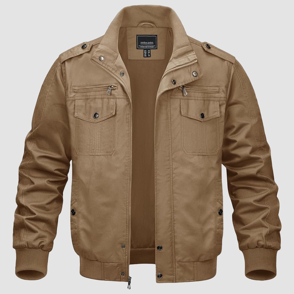 Men's Lightweight Tactical Cargo Jackets Combat Jacket