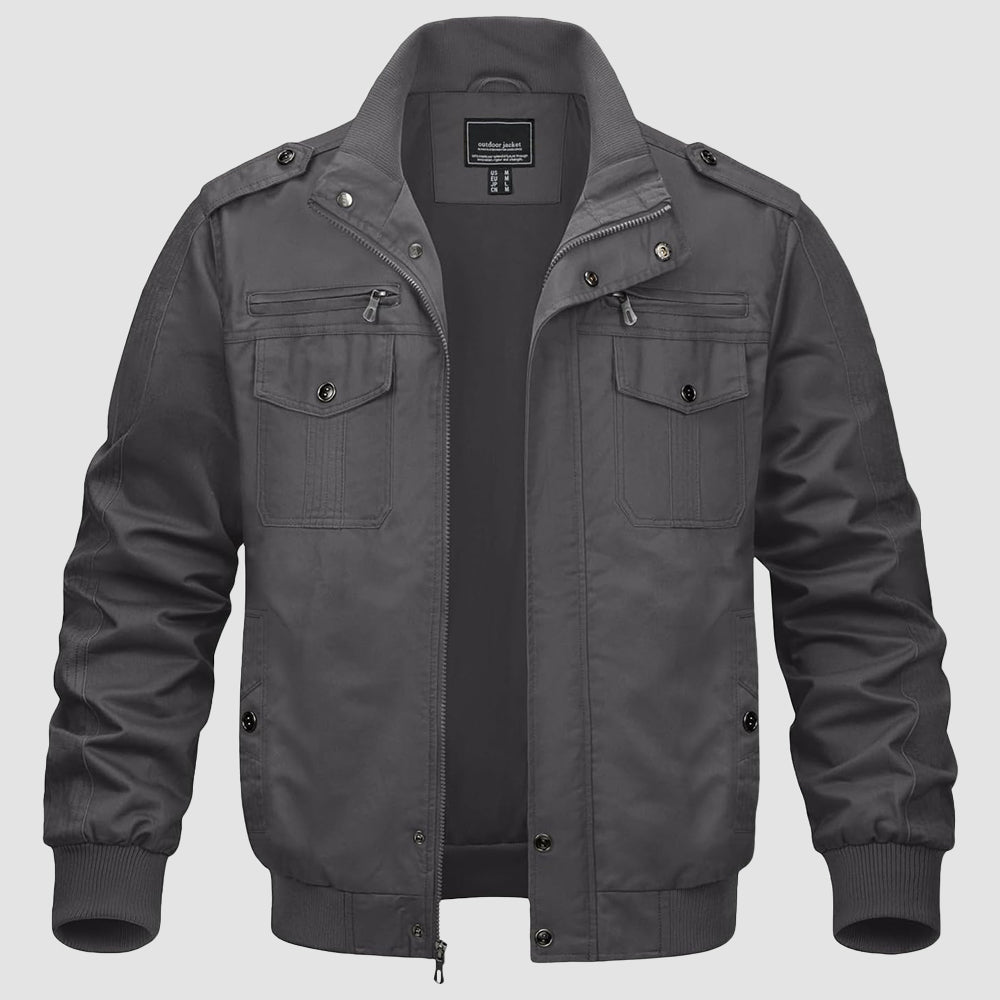Men's Lightweight Tactical Cargo Jackets Combat Jacket