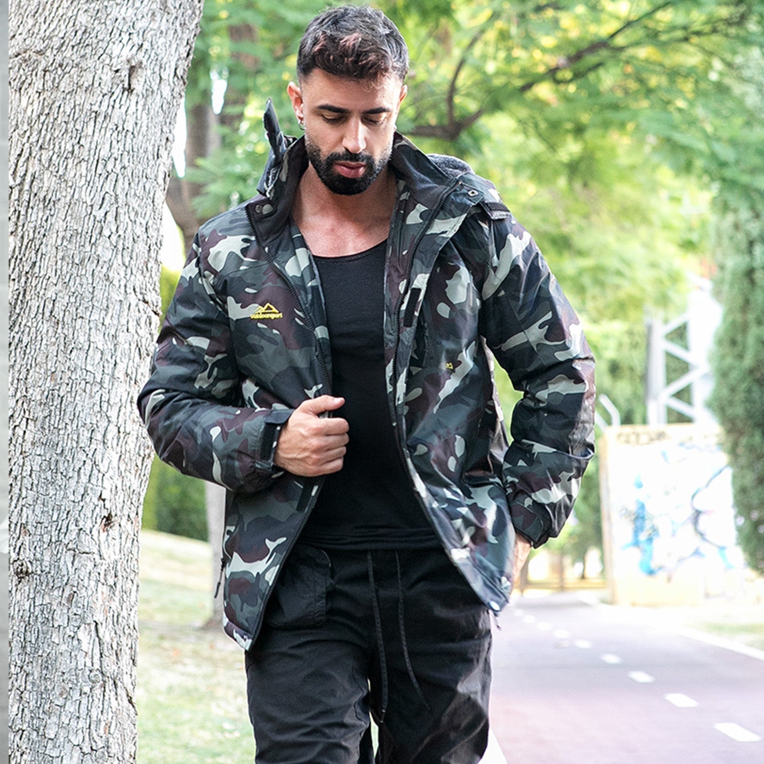 Water-Repellent Winter Jacket