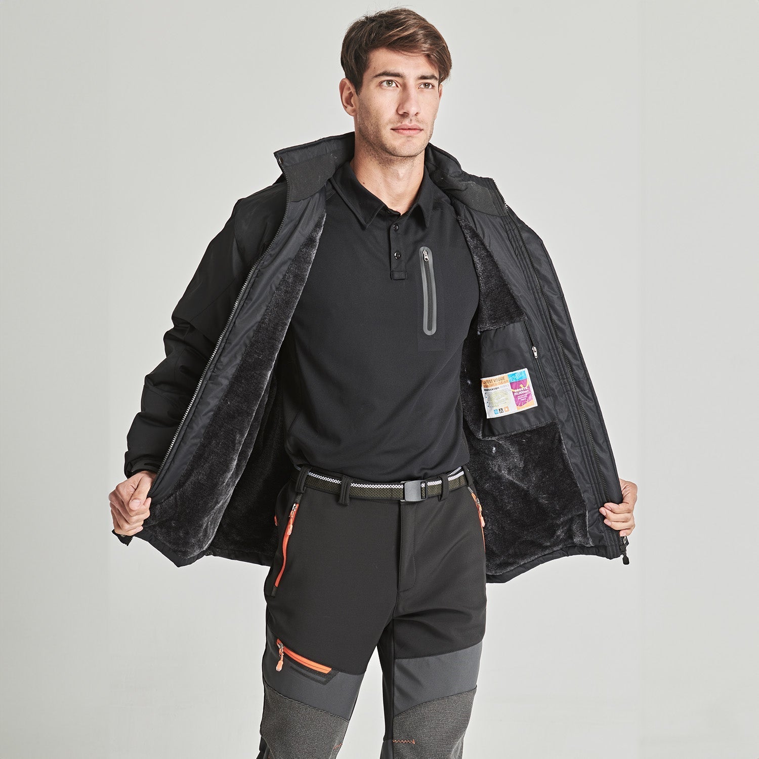 Water-Repellent Winter Jacket
