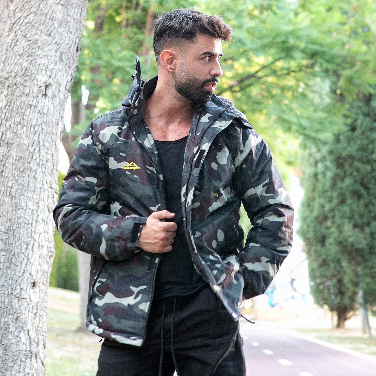 Water-Repellent Winter Jacket