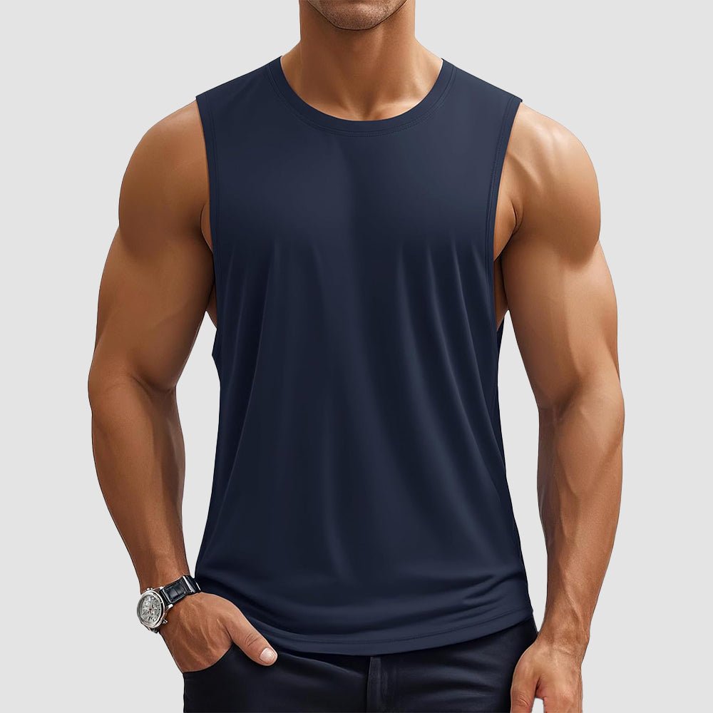 【New In】Men's Workout Tank – Quick-Dry Sleeveless Gym Shirt